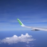 インドネシア空と飛行機